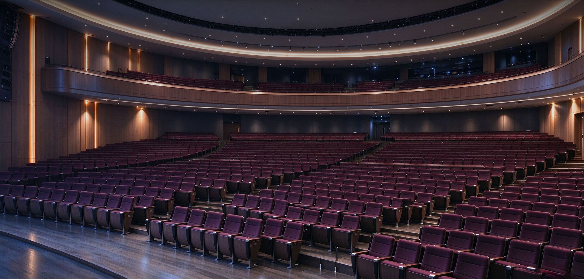 广东英驰家具实业有限公司 auditorium seating project